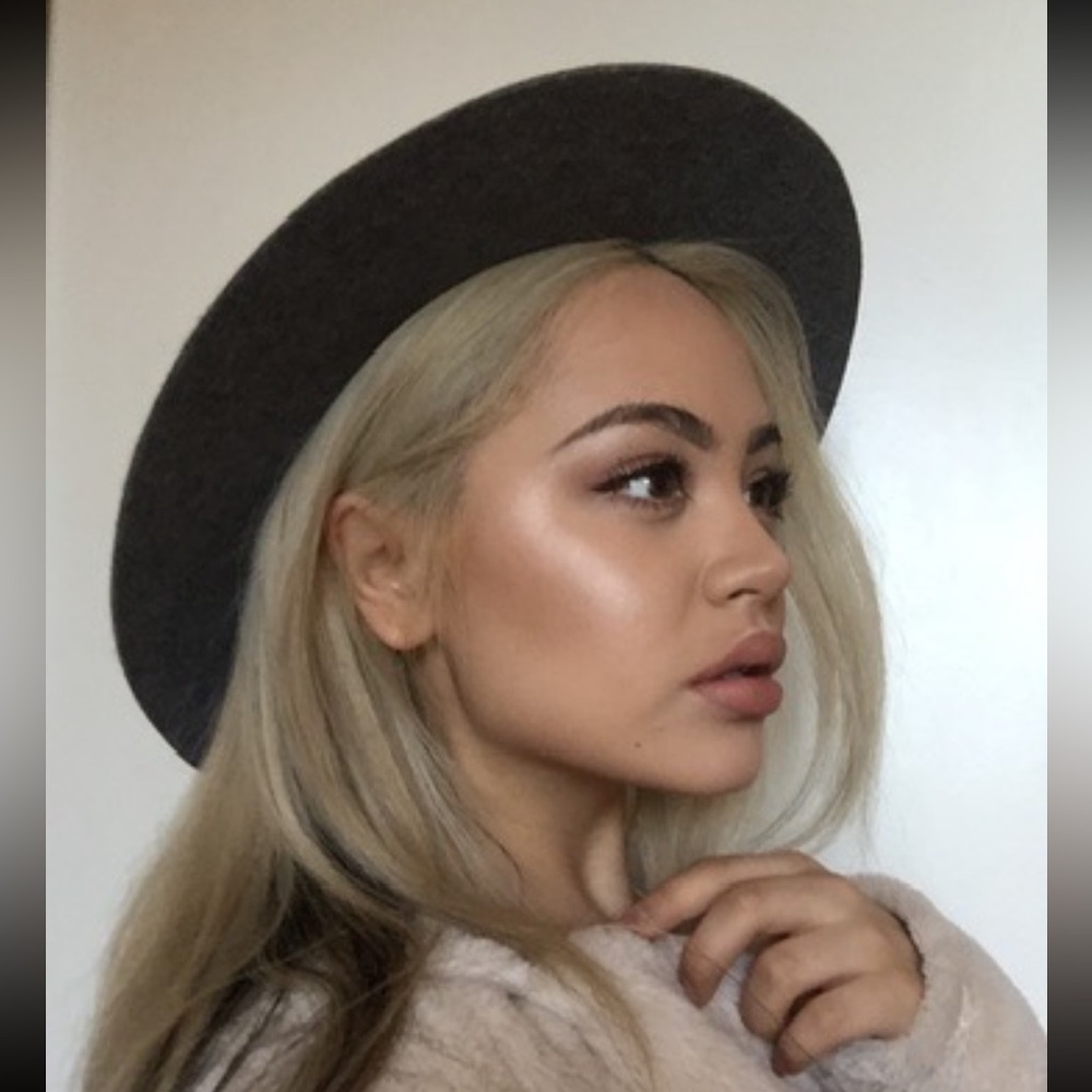 Zara Grey and Black Fedora